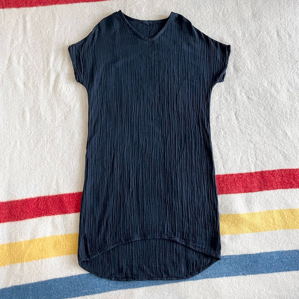 It Is Well L.A. Gauze Dress in black